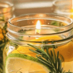 Homemade Bug Repellent Jars