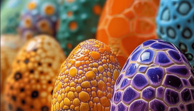 Baking Soda Dinosaur Eggs