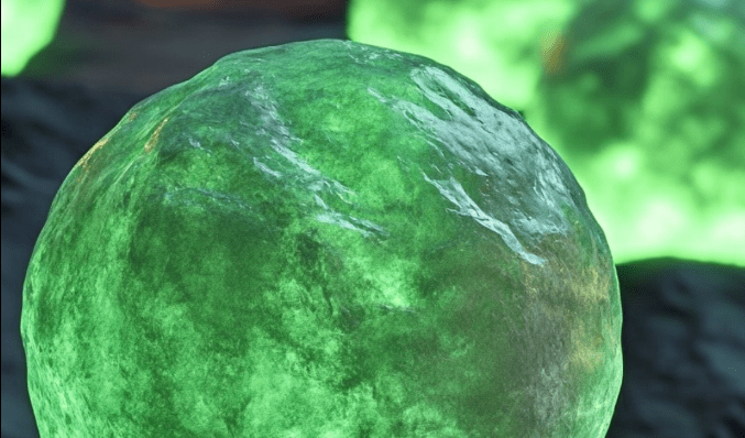 Glowing Bouncy Moon Rocks DIY Craft