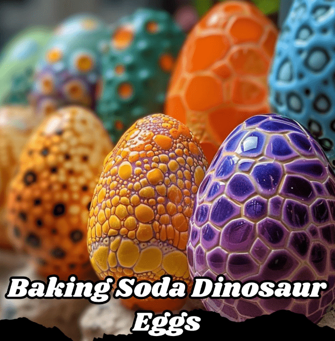 Baking Soda Dinosaur Eggs
